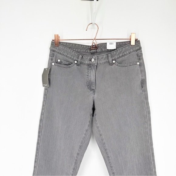NWT J. McLaughlin Lexi Pant Gray Skinny Mid Rise Jeans - Picture 3 of 9